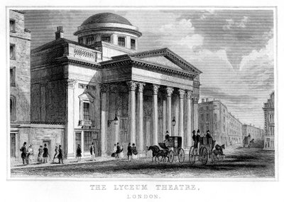 Lyceum Színház, Westminster, London alkotó: Unbekannt