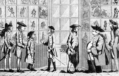 A makaróni nyomda, 1772 alkotó: Unbekannt