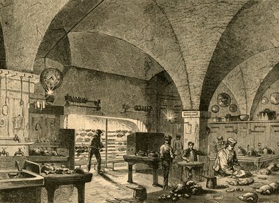 A kastély konyhája, 1897. alkotó: Unbekannt