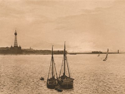 A Mersey New Brightonban, 1902 alkotó: Unbekannt
