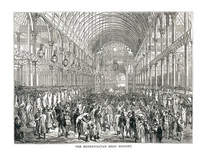 A fővárosi húspiac, 1878 alkotó: Unbekannt
