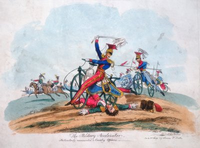 A katonai gyorsító – különösen lovassági tiszteknek ajánlott, c1820 alkotó: Unbekannt