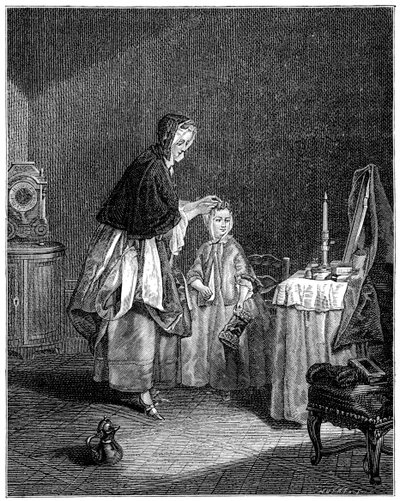 A reggeli vécé, 1885 alkotó: Unbekannt