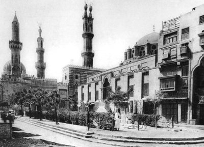 El-Arhan mecset, Kairó, Egyiptom, 1920-as évek alkotó: Unbekannt