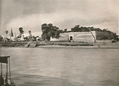 A Murhla erőd az Irrawaddy-n, 1900. alkotó: Unbekannt