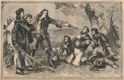 A Mutineers Overpowered, c1870 alkotó: Unbekannt