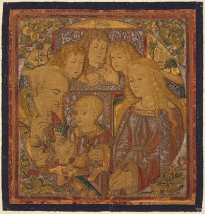 A misztikus szőlő, c. 1500. alkotó: Unbekannt