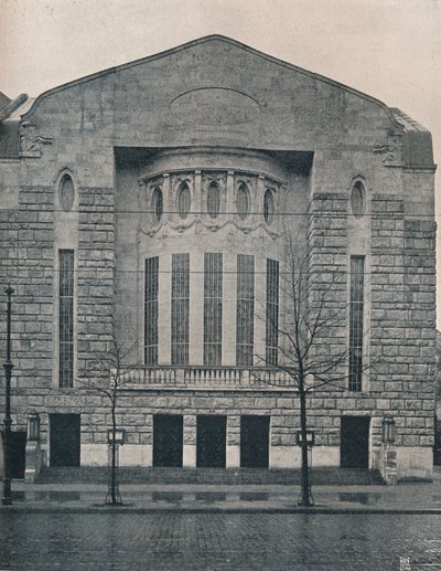 Az Új Hebbel Színház, Berlin, 1908 alkotó: Unbekannt