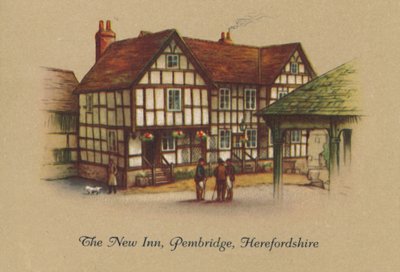 The New Inn, Penbridge, Herefordshire, 1939 alkotó: Unbekannt