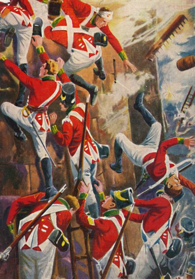 A Northumberland Fusiliers. San Vincente sáncainak lerohanása, 1939 alkotó: Unbekannt