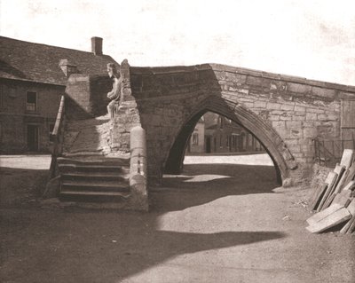 A régi híd Croylandben, Lincolnshire, 1894. alkotó: Unbekannt