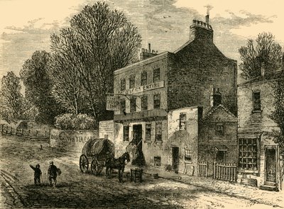 The Old Crown Inn, Highgate, 1830, 1876. alkotó: Unbekannt