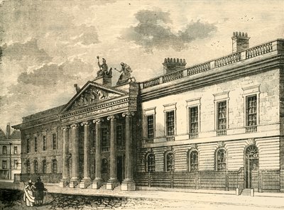 The Old India Office, London 1803, 1890. alkotó: Unbekannt