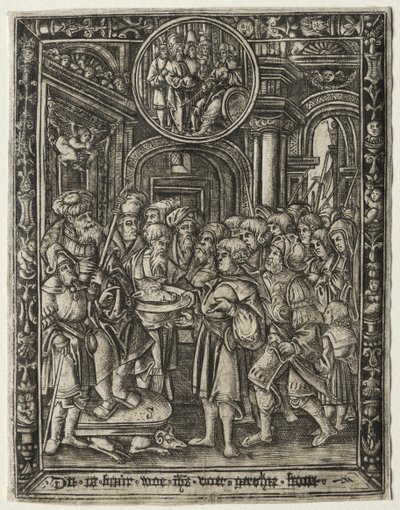 Az öreg király trónján c. 1520. alkotó: Unbekannt