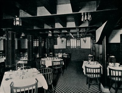 A régi konyha Miss Cranstons Tea House-ban, Argyle Street, Glasgow, 1906 alkotó: Unbekannt