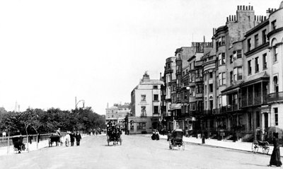 The Old Steine, Brighton, Sussex, 1906 alkotó: Unbekannt