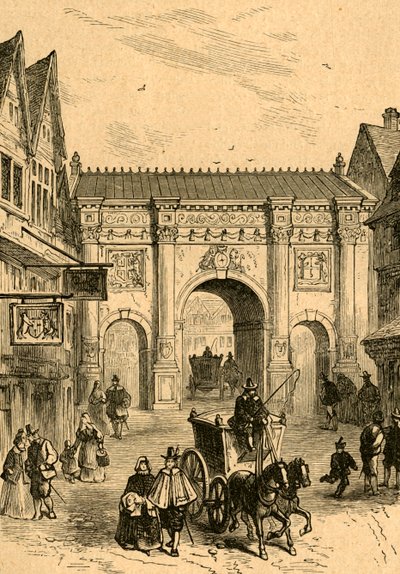 The Old Wooden Temple Bar, 1897. alkotó: Unbekannt