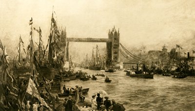 A Tower Bridge megnyitó ünnepsége, 1894. alkotó: Unbekannt