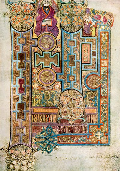 Szent János evangéliumának nyitó szavai, i.sz. 800, XX. század alkotó: Unbekannt