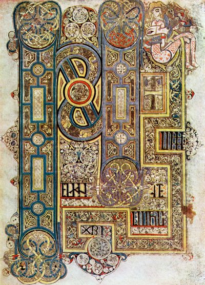 Szent Márk evangéliumának nyitó szavai, i.sz. 800, XX. század alkotó: Unbekannt