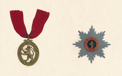 Az Oroszlán-rend, 19. század alkotó: Unbekannt