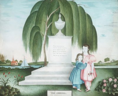 Az árvák, kb. 1830. alkotó: Unbekannt