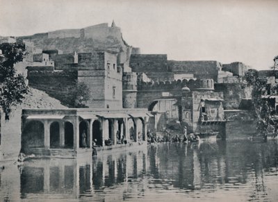 A Padma Sagar tank Jodhpurban, 1936. alkotó: Unbekannt