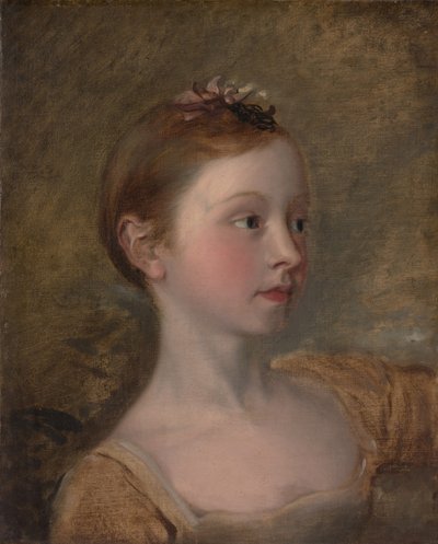 A festők lánya, Mária 1750-1826, 19. század közepe. alkotó: Unbekannt