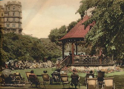 The Parade Gardens, Bath, Somerset, 1925 alkotó: Unbekannt