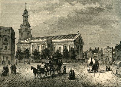 A plébániatemplom, Greenwich, 1878. alkotó: Unbekannt