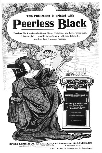 The Peerless Carbon Black Company, 1916 alkotó: Unbekannt