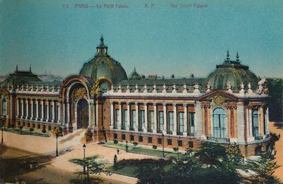 A Petit Palais, Párizs, 1920 alkotó: Unbekannt