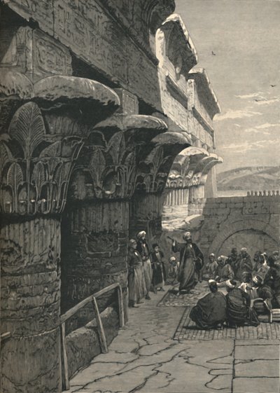 Ezneh oszlopos csarnoka, 1879, 1886 alkotó: Unbekannt