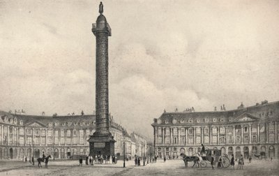 A Place Vendome oszlop, 1915 alkotó: Unbekannt