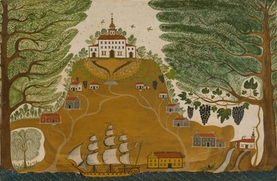 Az ültetvény, kb. 1825. alkotó: Unbekannt