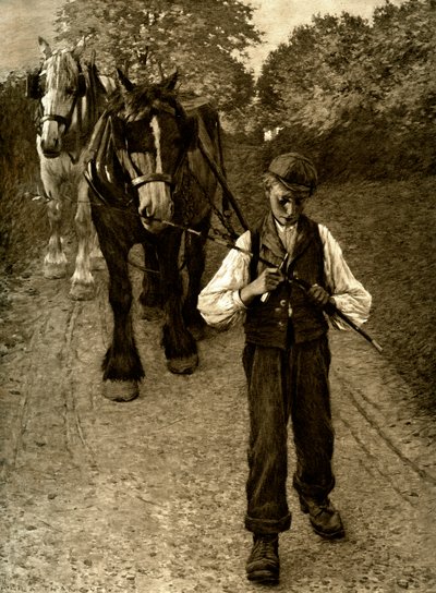 Az ekefiú, 1900 alkotó: Unbekannt