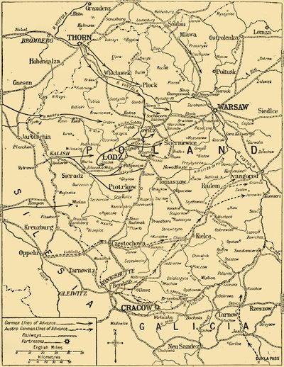 A lengyel hadjárat, 1914, c1920. alkotó: Unbekannt