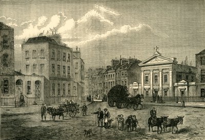 A sokszög, Somers Town, 1850, c1876. alkotó: Unbekannt