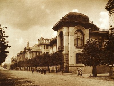 Ponizovsky és Mindovsky házak a Povarskaya utcában, Moszkva, Oroszország, 1900-as évek alkotó: Unbekannt