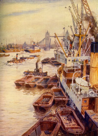 A londoni medence, 1948. alkotó: Unbekannt
