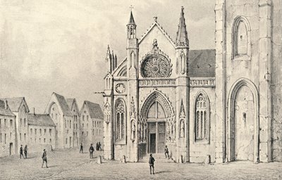 A St Jacques la Boucherie-templom portálja, 1915 alkotó: Unbekannt