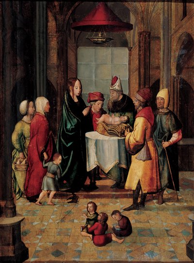 Krisztus bemutatása és Szűz Mária megtisztulása a templomban alkotó: Unbekannt