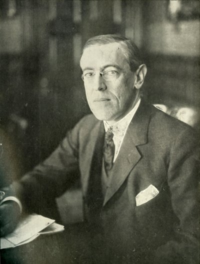 Az Amerikai Egyesült Államok elnöke, 1910-es évek, 1919. alkotó: Unbekannt