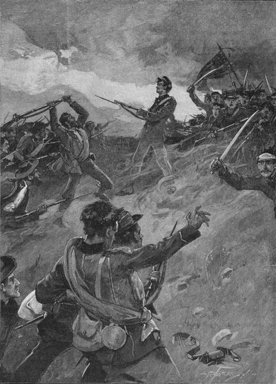 A díjat acéltól acélig hevesen vitatták, 1896, 1902 alkotó: Unbekannt