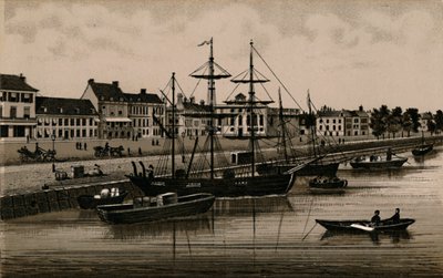 The Quay, 1880. alkotó: Unbekannt