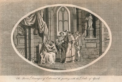 IV. Edward özvegye megvál fiától, York hercegétől, 1483 1793 alkotó: Unbekannt