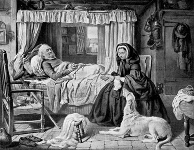 The Queen in a Cottage Bedroom, 19. század vége, 1920 körül alkotó: Unbekannt