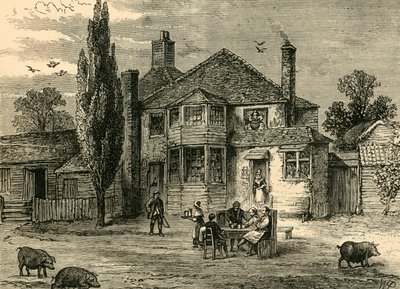 The Queens Head and Artichoke., 1876. alkotó: Unbekannt