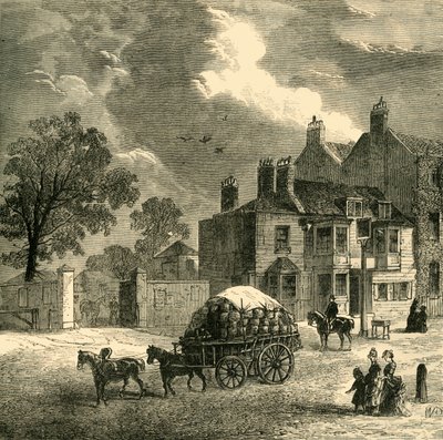 The Red Cow Inn, Hammersmith, 1878. alkotó: Unbekannt