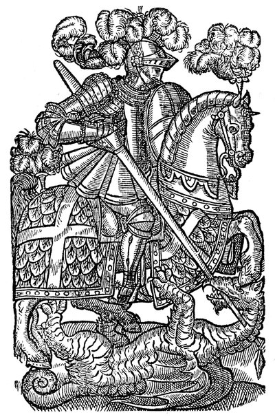 A Vöröskereszt lovagja, 1598, 1893 alkotó: Unbekannt